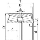 Подшипники роликовые конические двухрядные