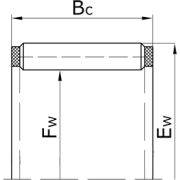 Подшипник К40x45x27