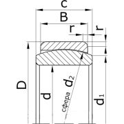 Подшипник ШМ40