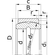 Подшипник ШСП100