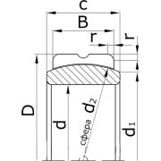Подшипник 2ШСЛ25К1