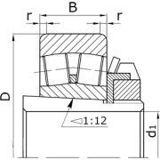 Подшипник 353552Н