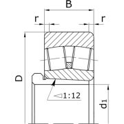 Подшипник 753652Н
